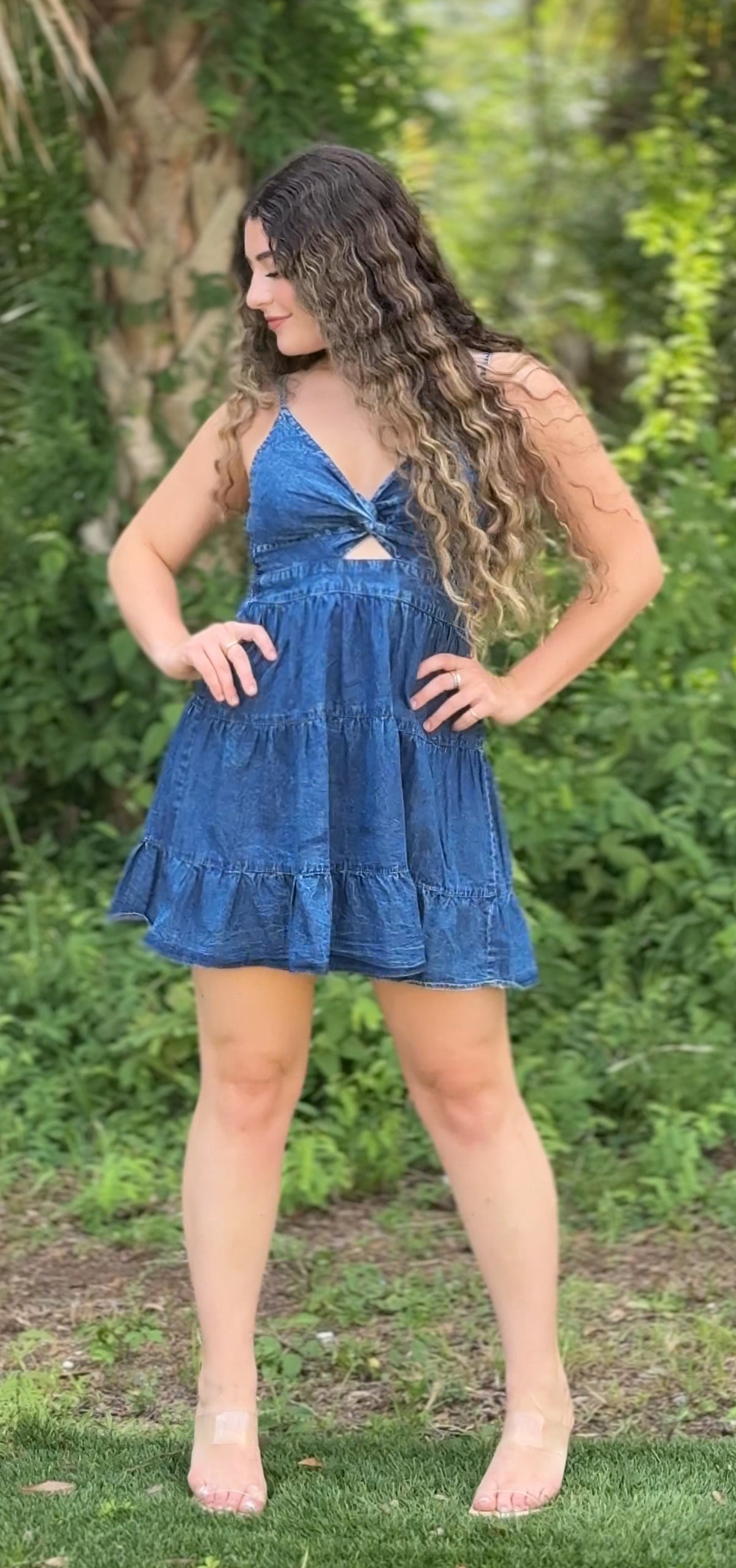 Karolina Twist Front Dress
