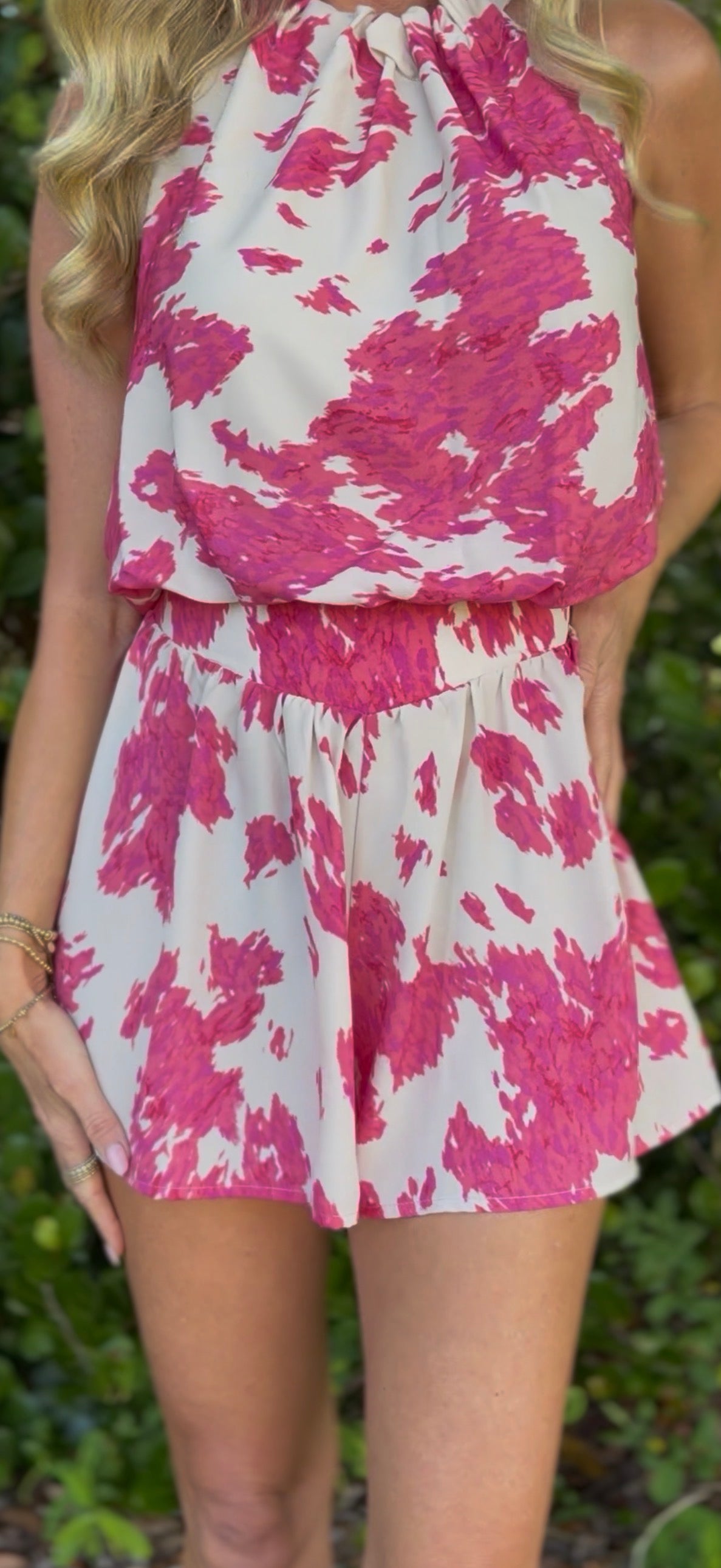 Pink Blossom Shorts