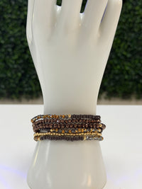 Monochrome Beaded Bracelets