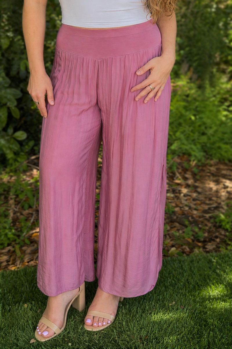 Roma Silk Pants - Multi Colors