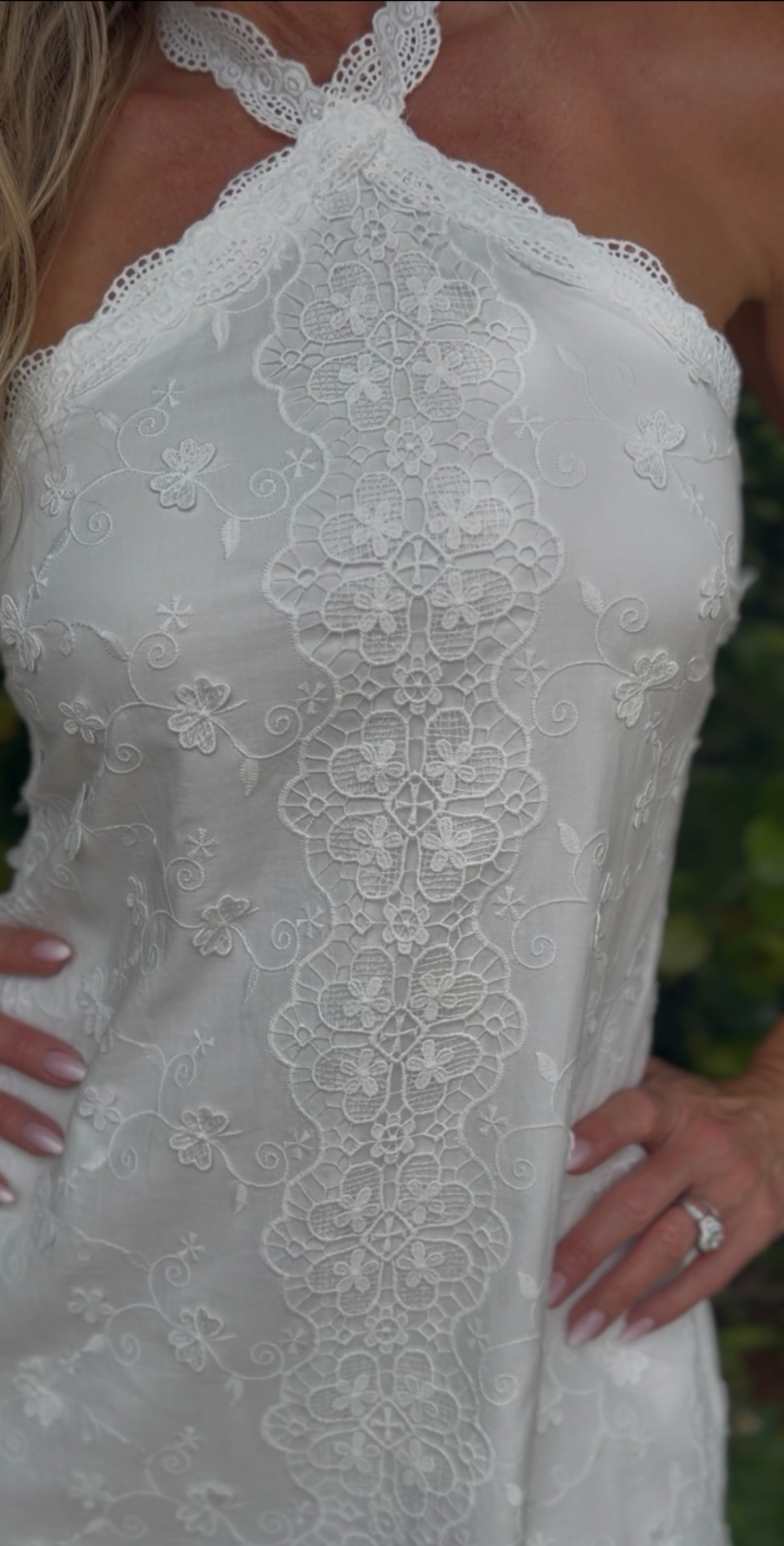Luciana Lace Mini Dress
