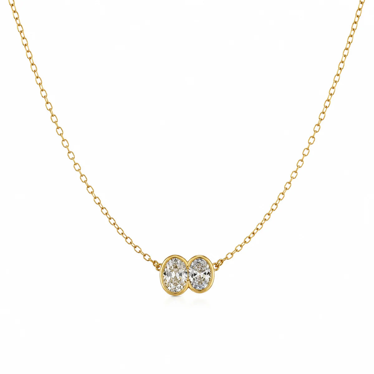 Lumi Bezel Necklace