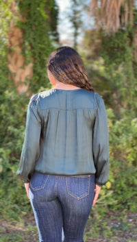 Maddie Satin Blouse