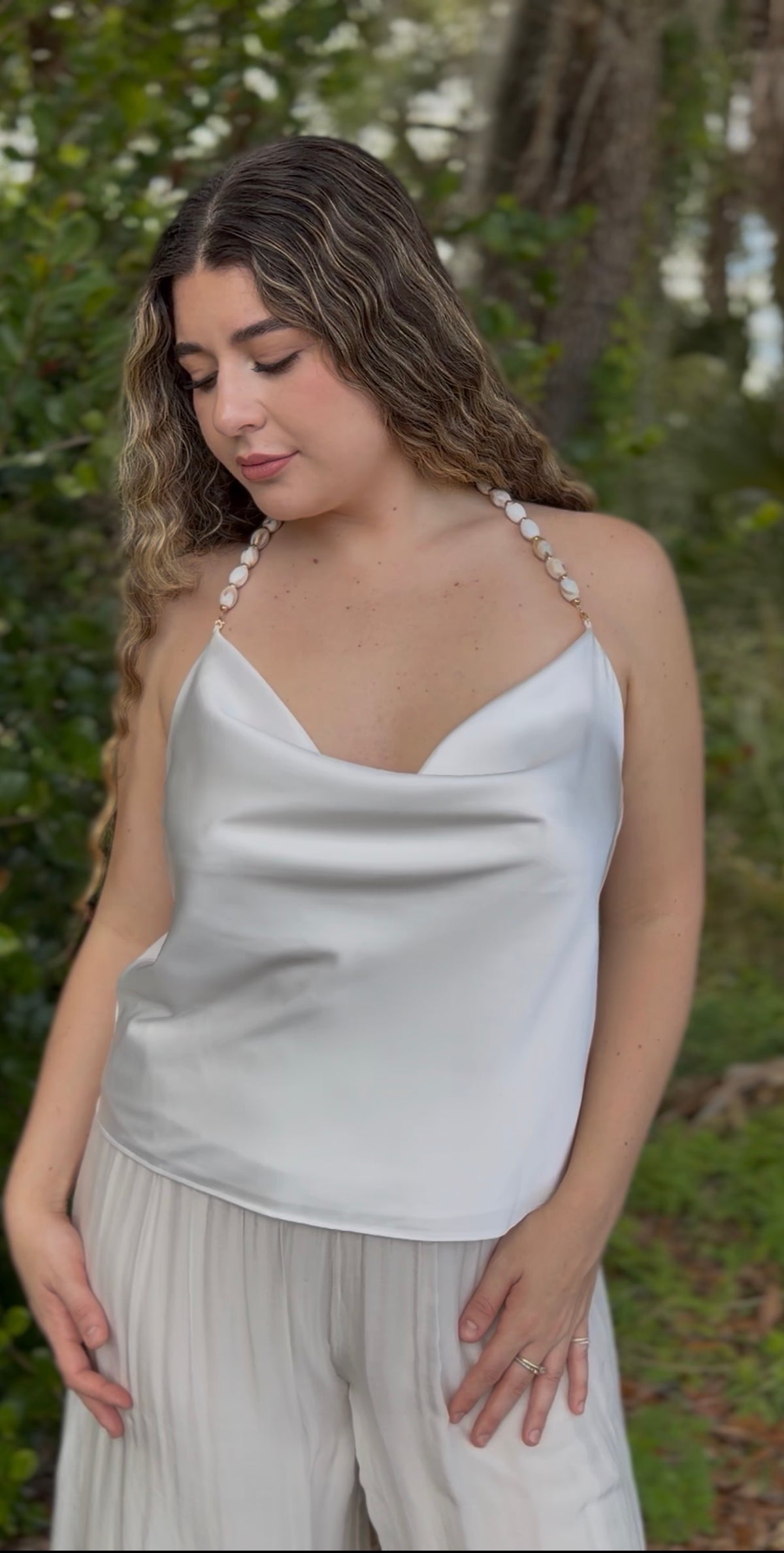 Venetta Satin Top