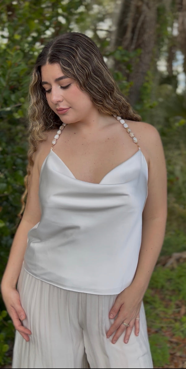 Venetta Satin Top