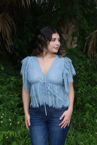 Gracie Lace Top