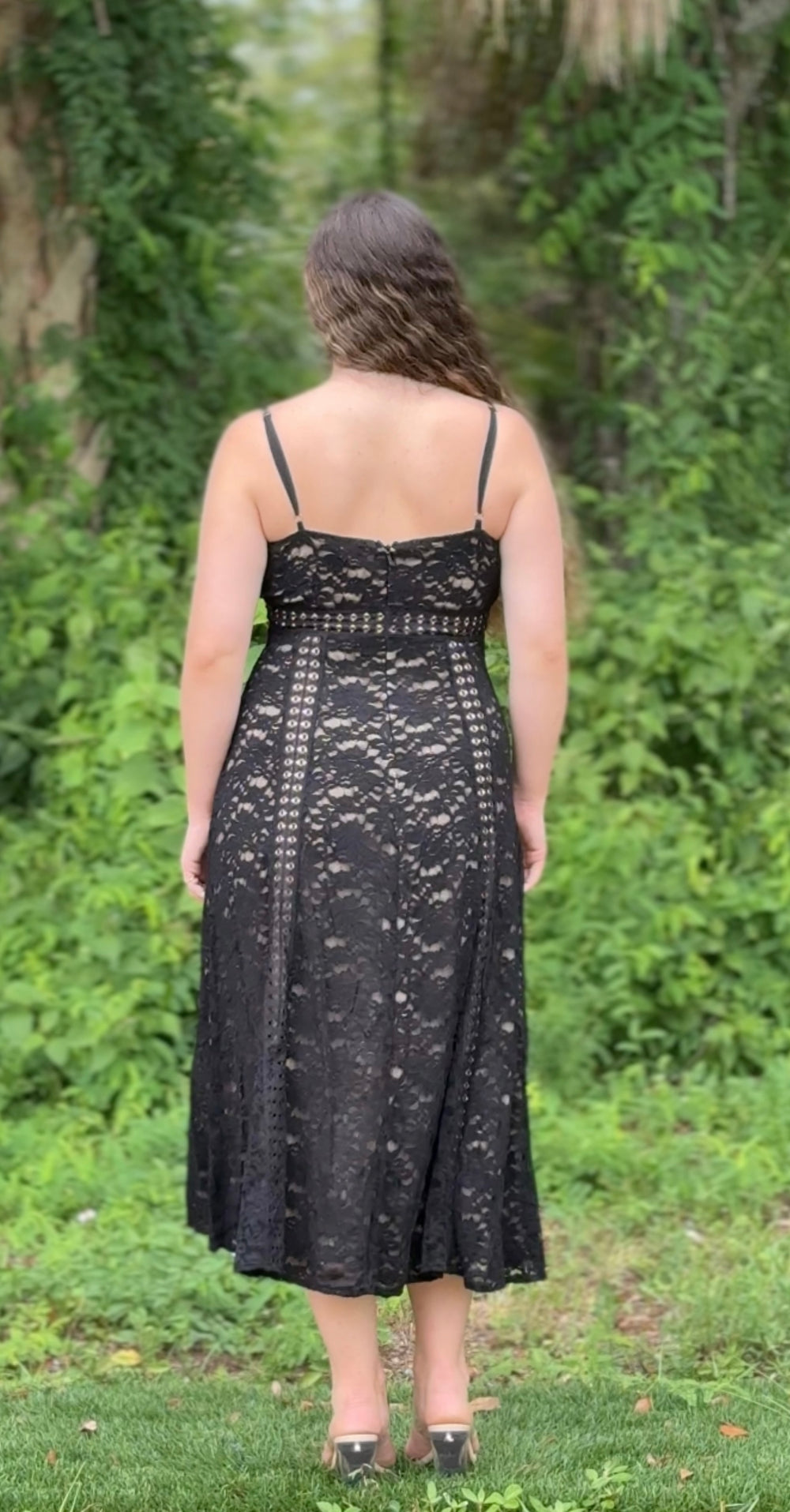 moonlight midi dress Reflection Ruched Side High Slit Midi Dress