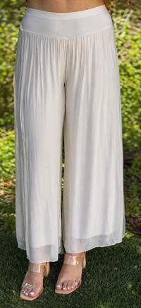 Roma Silk Pants - Multi Colors