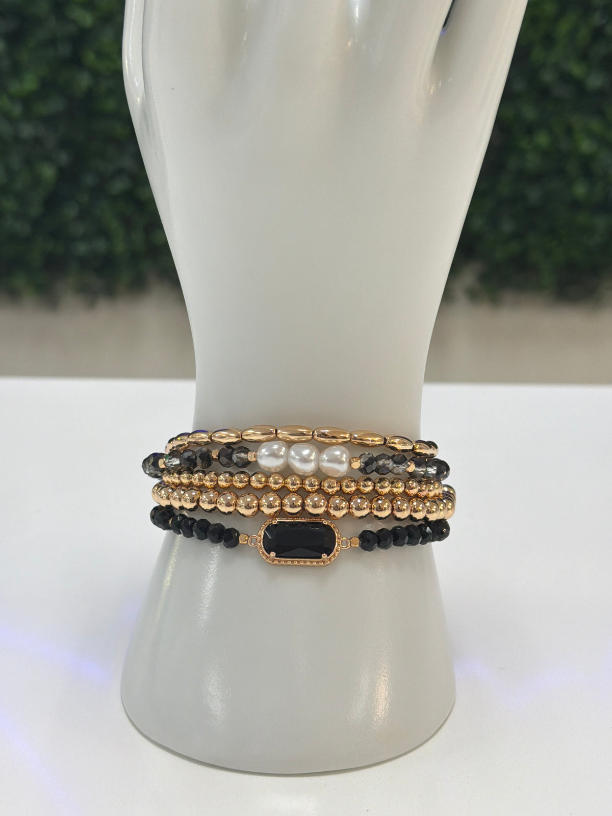 Pearl Bracelet Stack