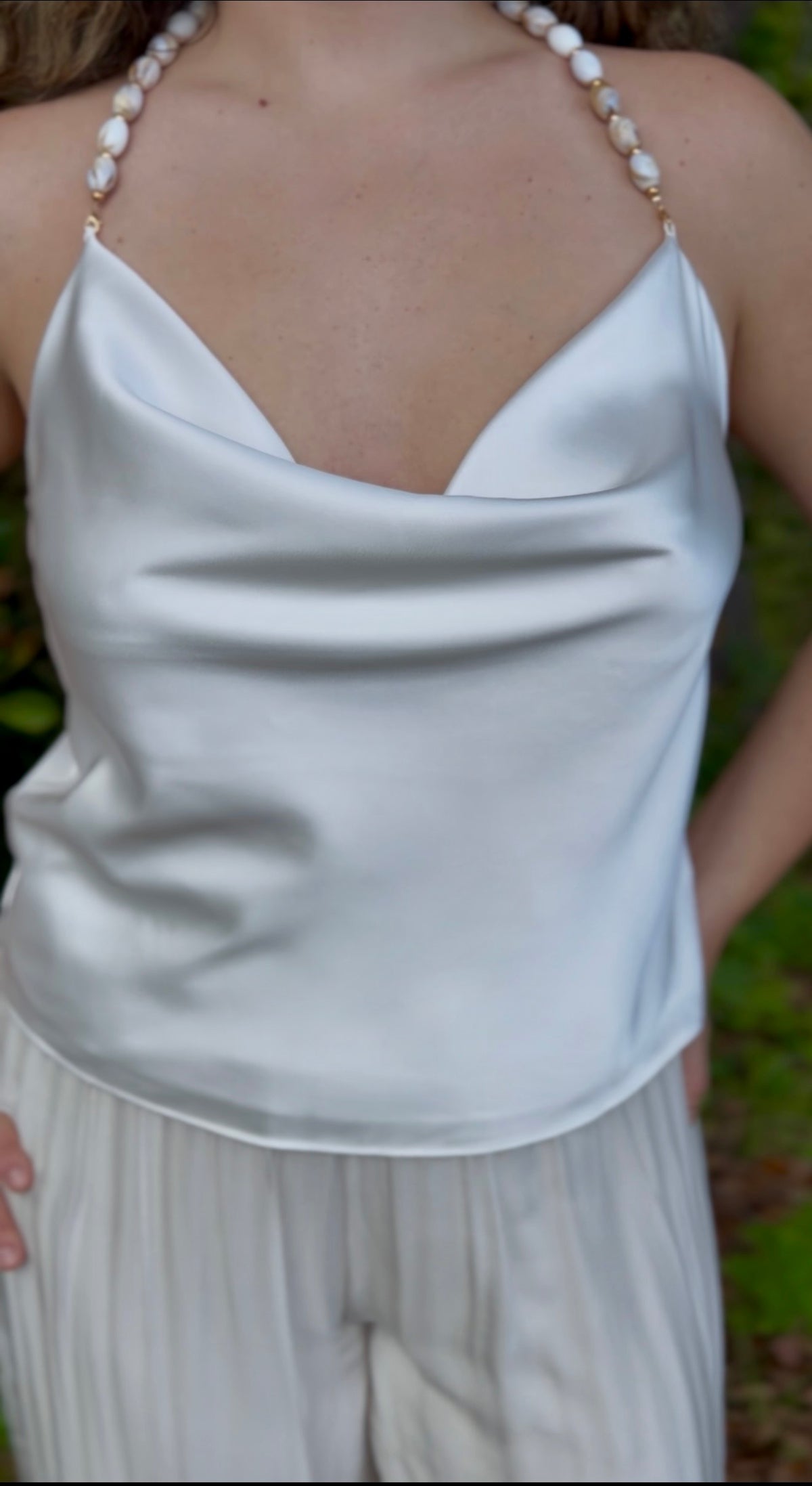 Venetta Satin Top