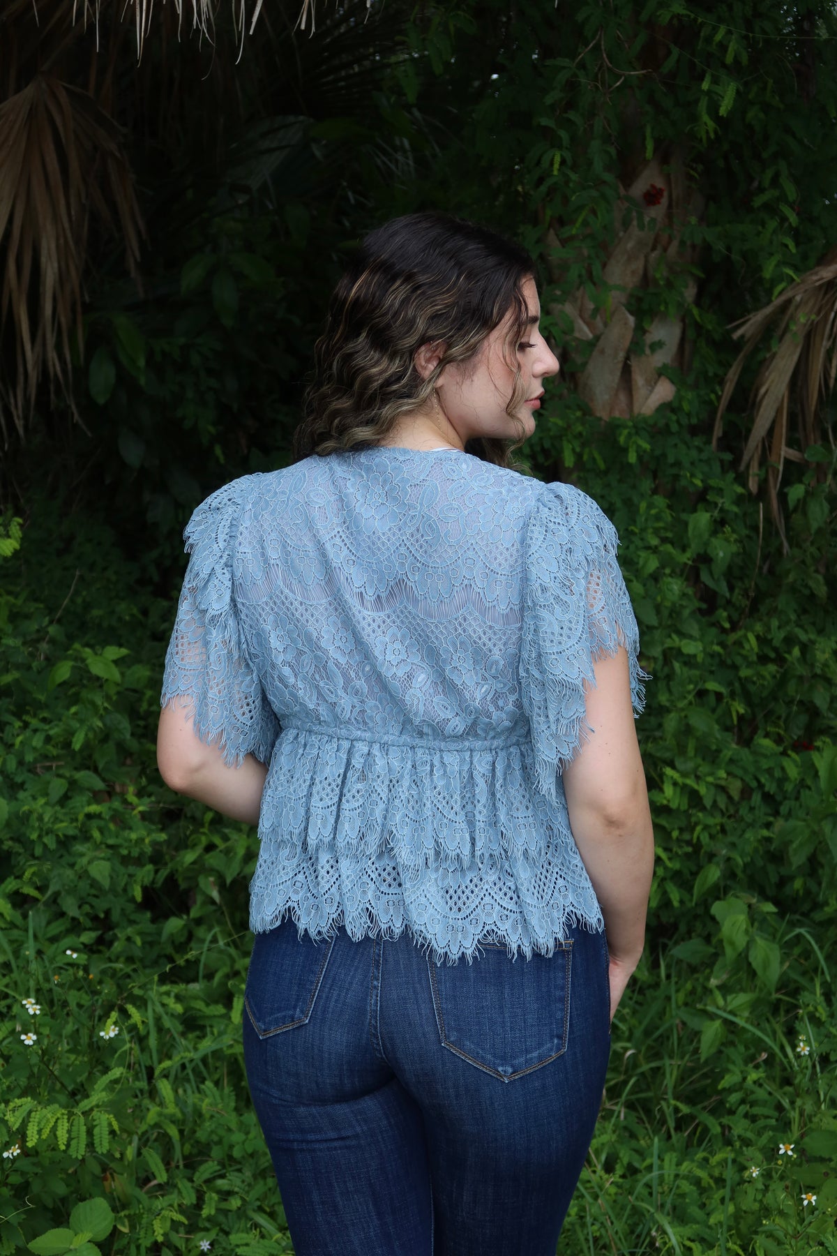 Gracie Lace Top
