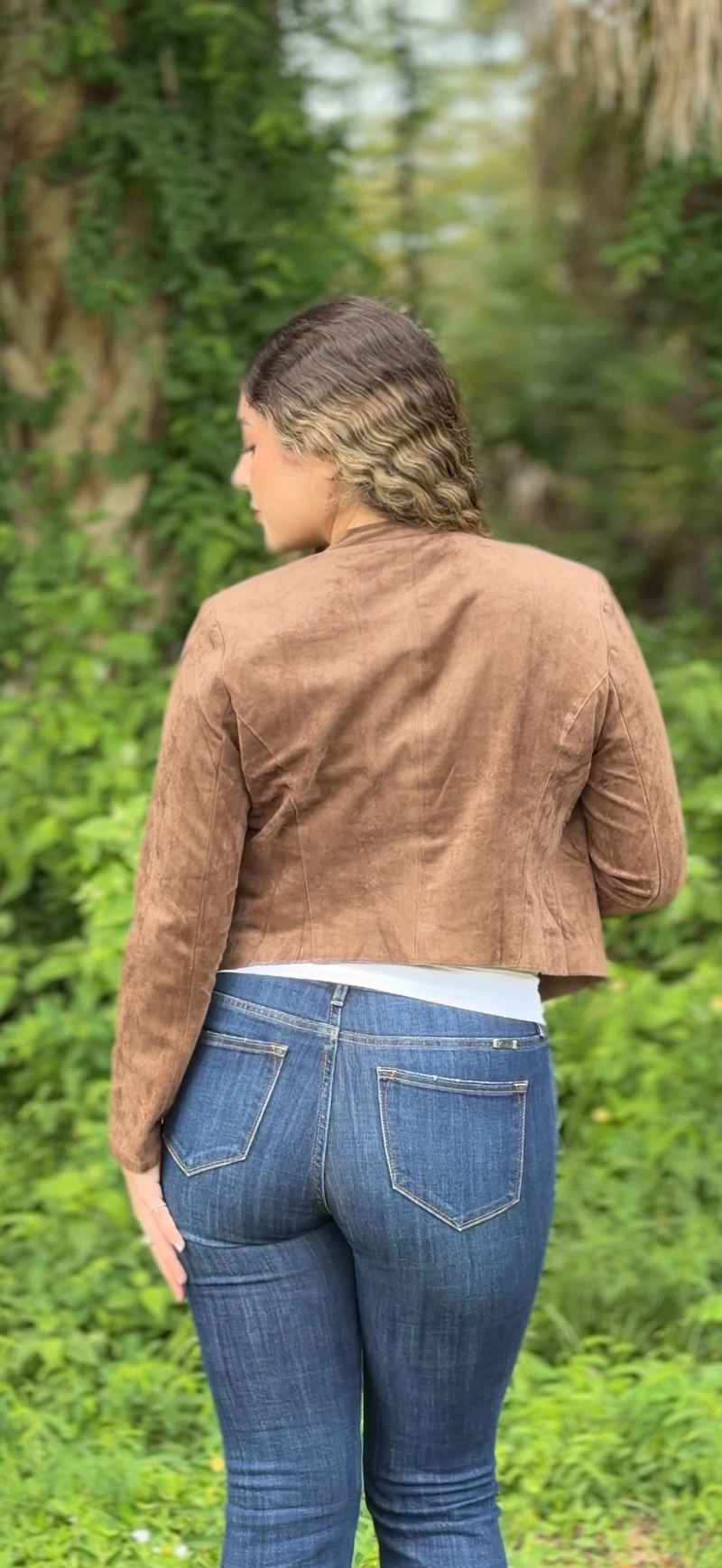Sara Suede Jacket