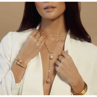 Pearl Bolo Necklace