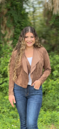 Sara Suede Jacket
