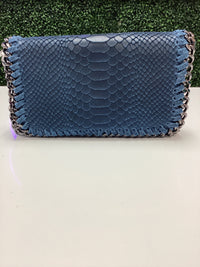 Purse-Leather Crossbody Clutch