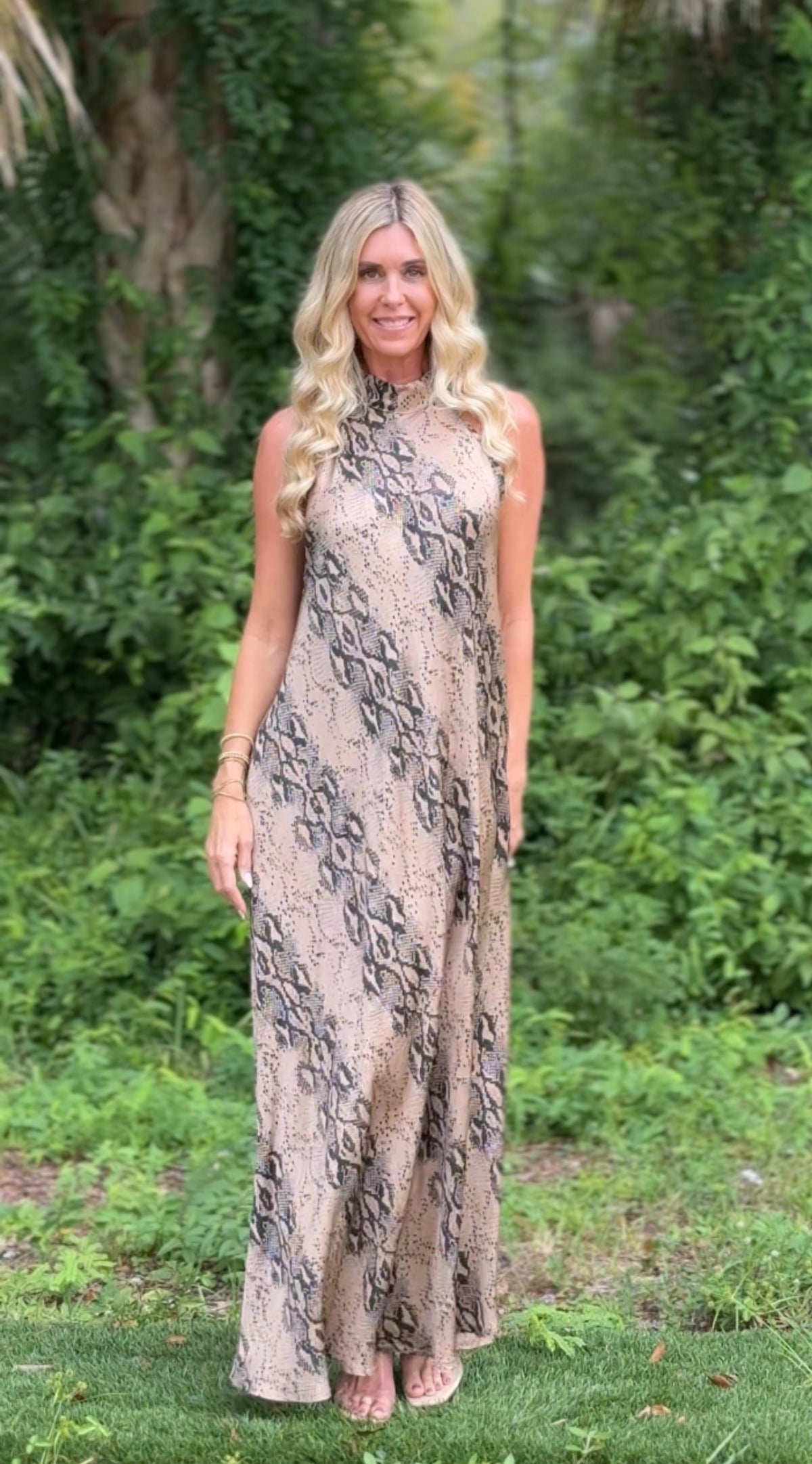 Adelaide Halter Maxi Dress