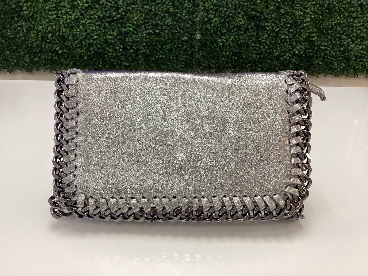 Purse-Leather Crossbody Clutch