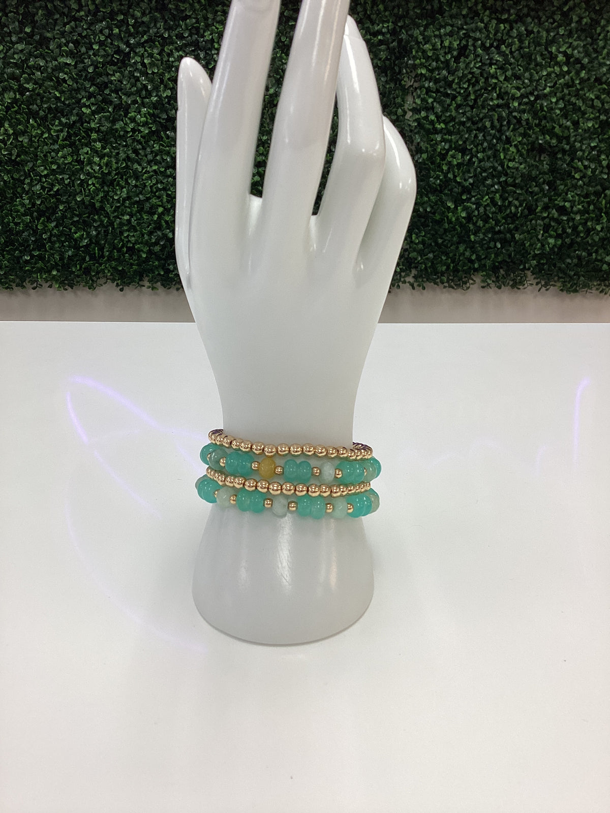 Bracelets Beaded Crystal Stack-Various Colors
