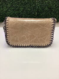 Purse-Leather Crossbody Clutch