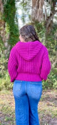 Piper Zip Knit Hoodie