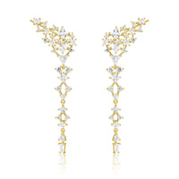 Scarlett CZ Drop Earring