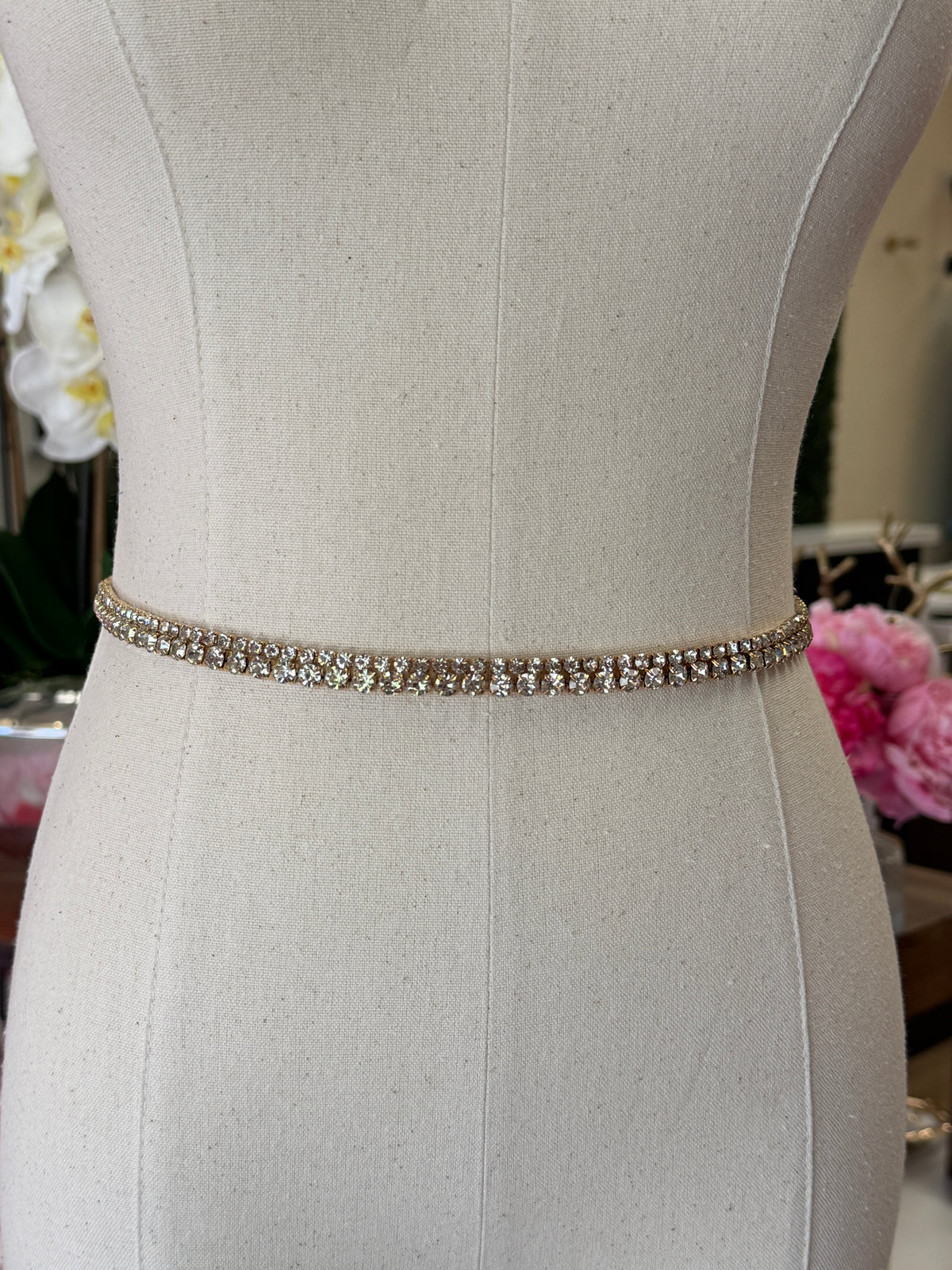 Belt- Double Strand Gold Chain