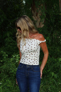 Winnie Polka Dot Top