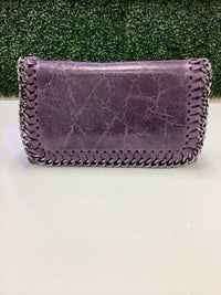 Purse-Leather Crossbody Clutch