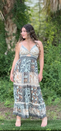 Mint Breeze Maxi Dress