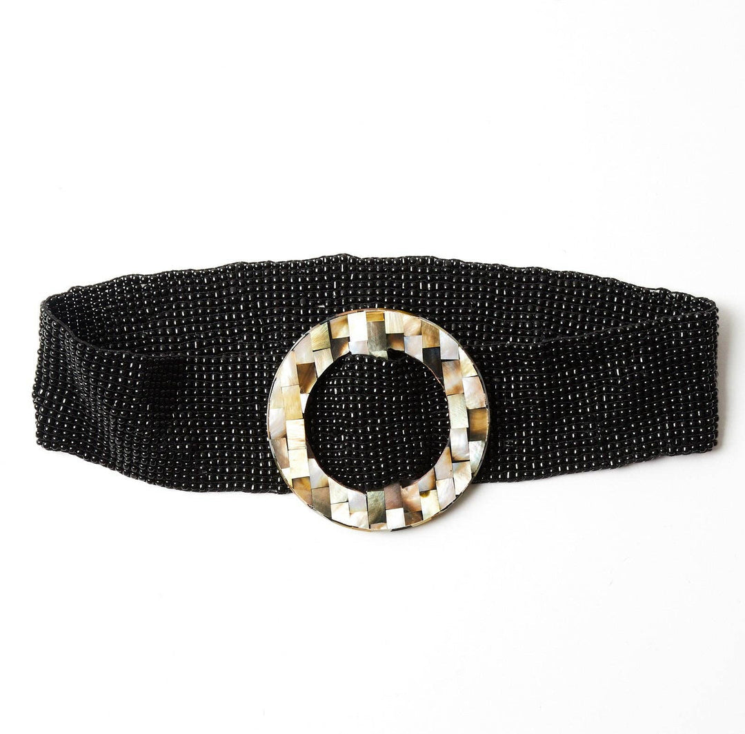 Beaded Stretch  Belts - Multi