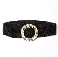 Beaded Stretch  Belts - Multi