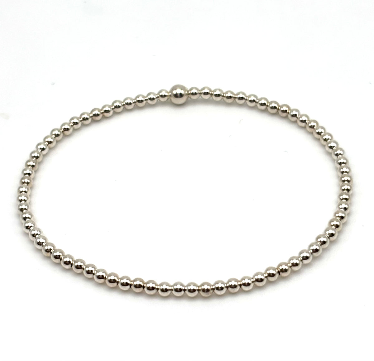 2.5mm Sterling Silver Bracelet #064