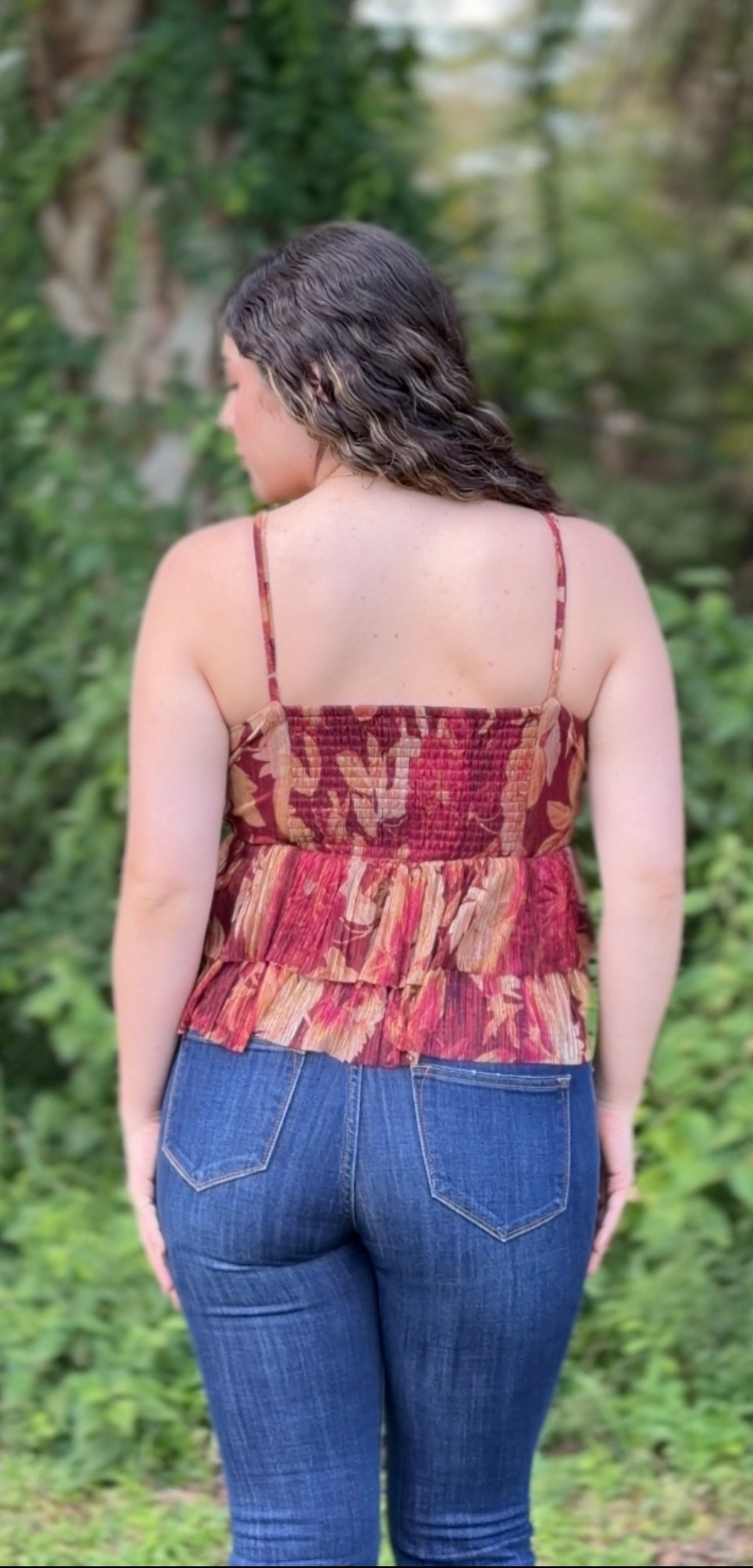 Crimson Night Top