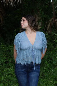 Gracie Lace Top