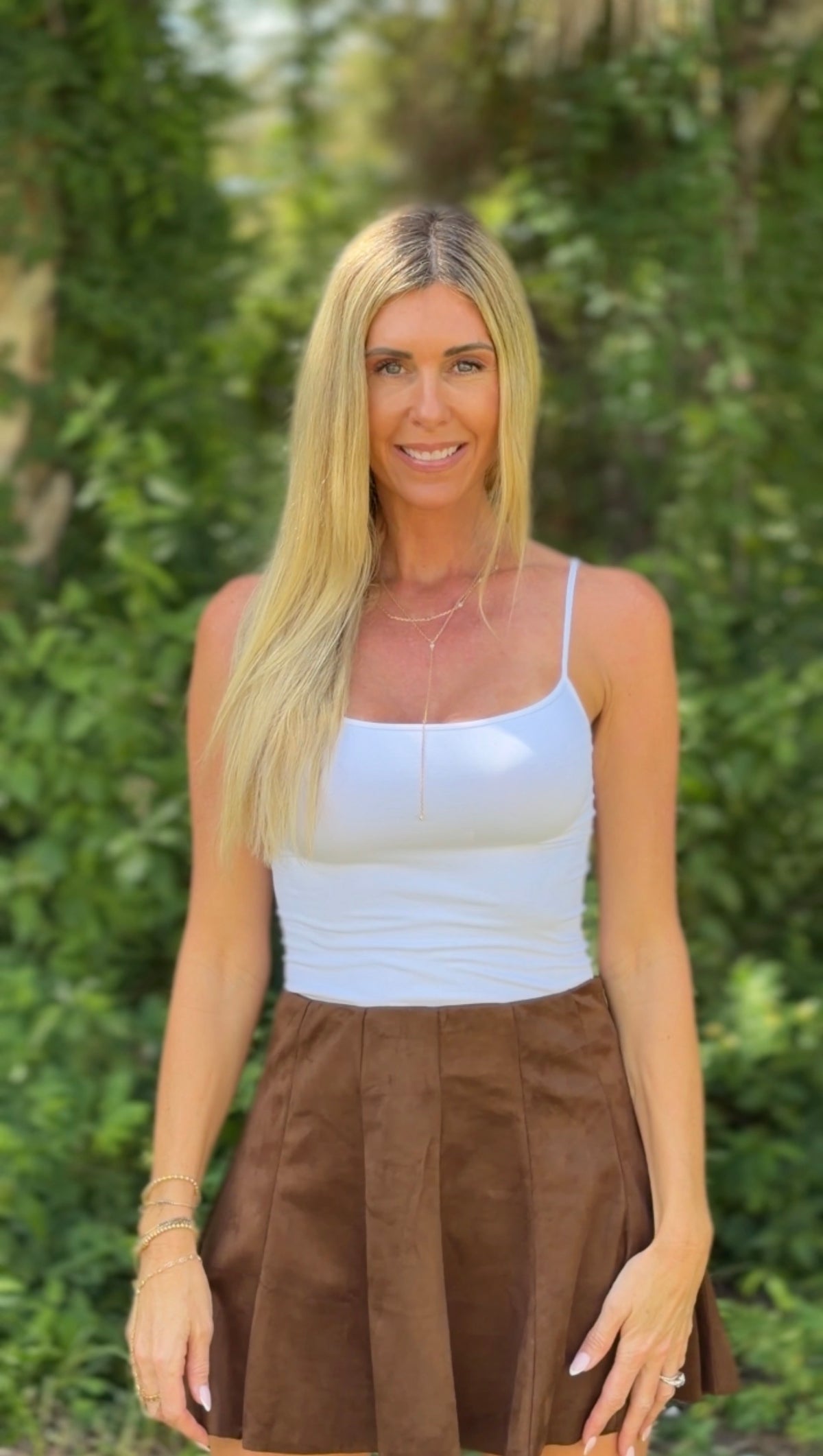 Natasha Cami - White