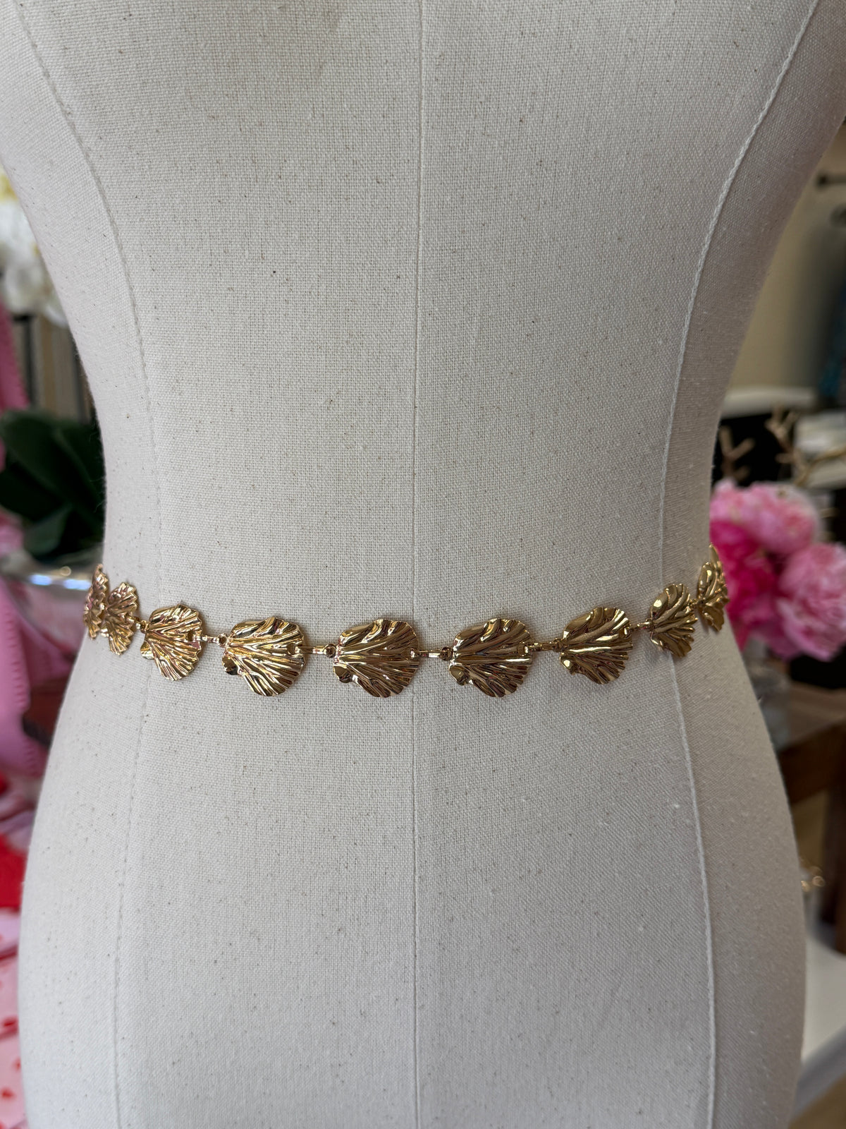 Mini Seashell Chain Belt