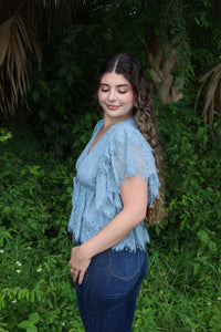 Gracie Lace Top