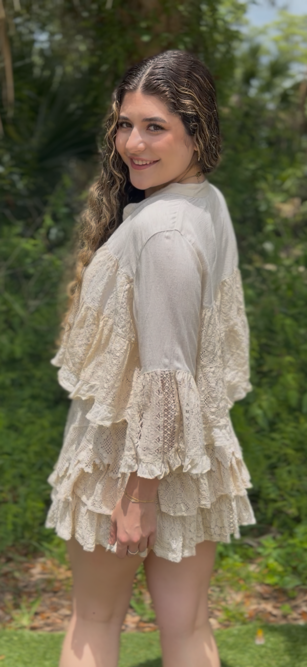 Pamela Lace Shrug