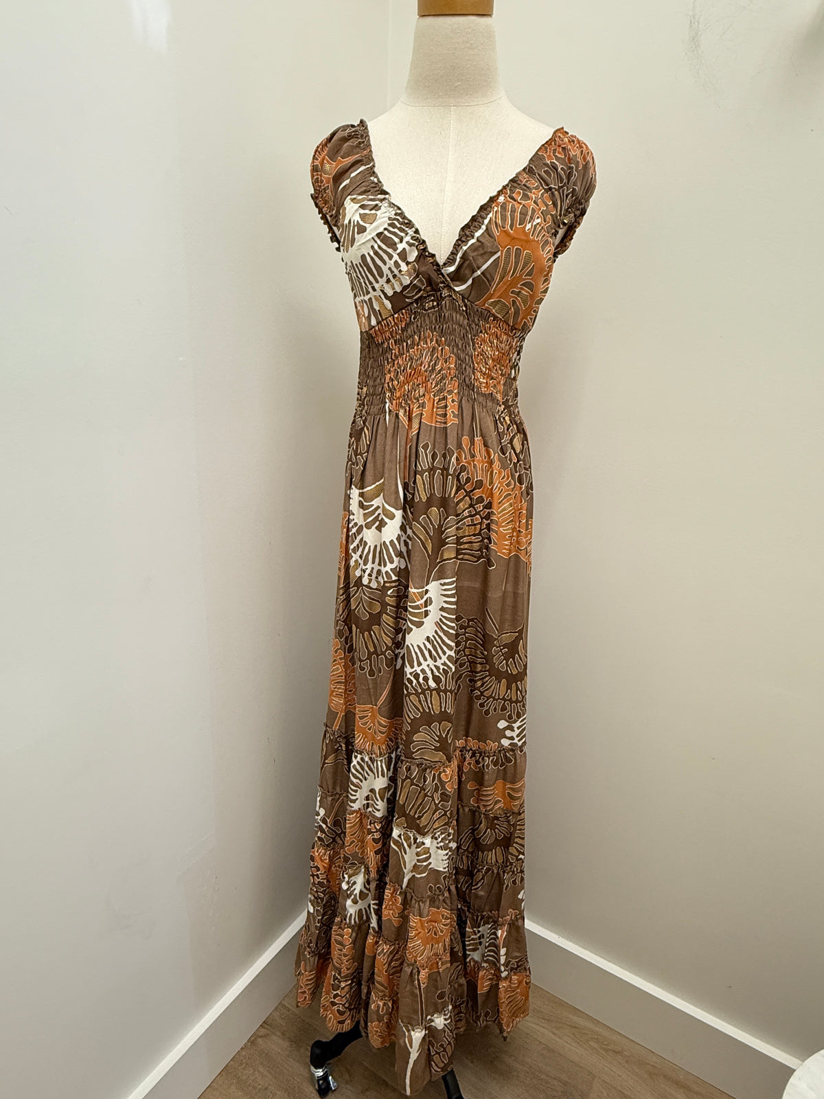 Boho Cinch Maxi Dress-Assorted Colors/Patterns
