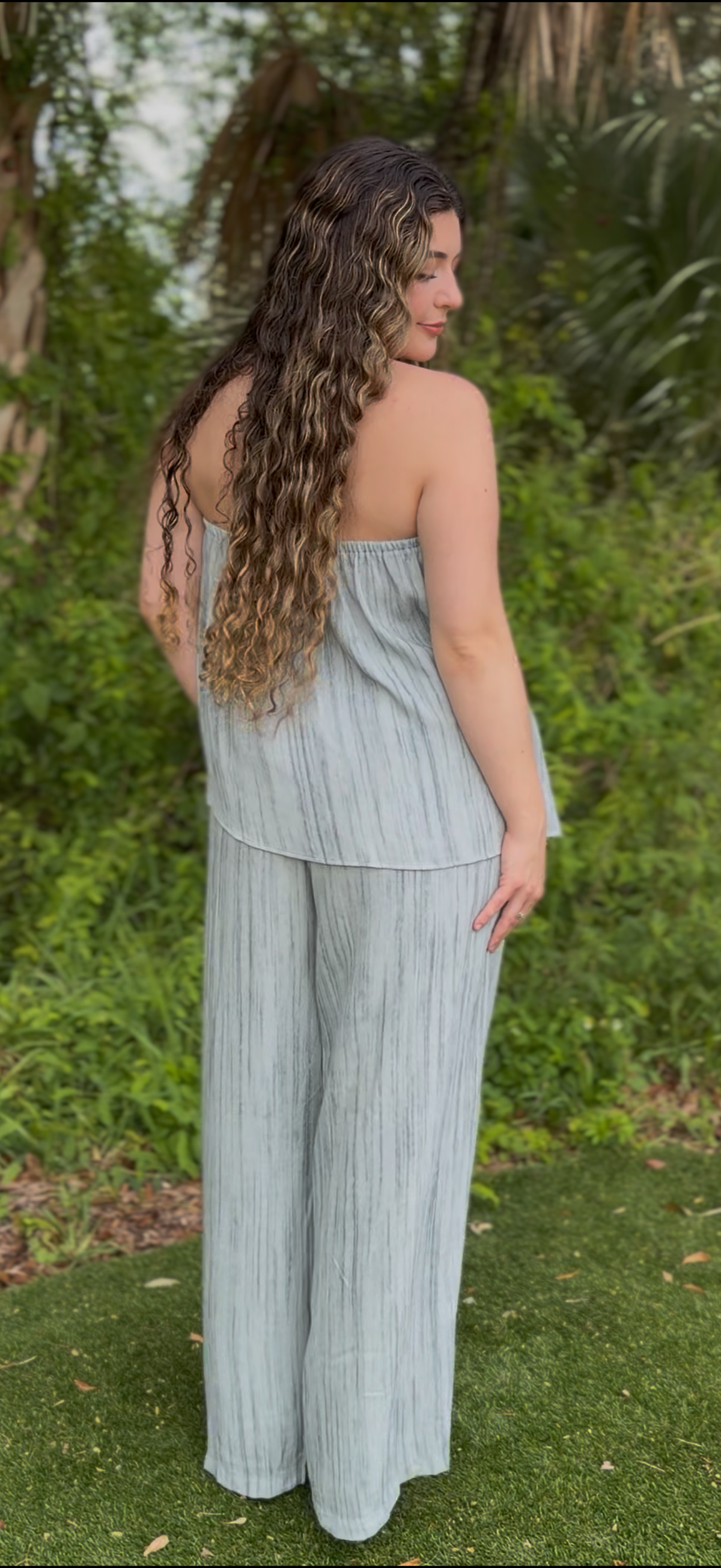 Ocean Mist Palazzo Set