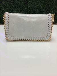 Purse-Leather Crossbody Clutch