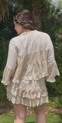 Pamela Lace Mini Skort
