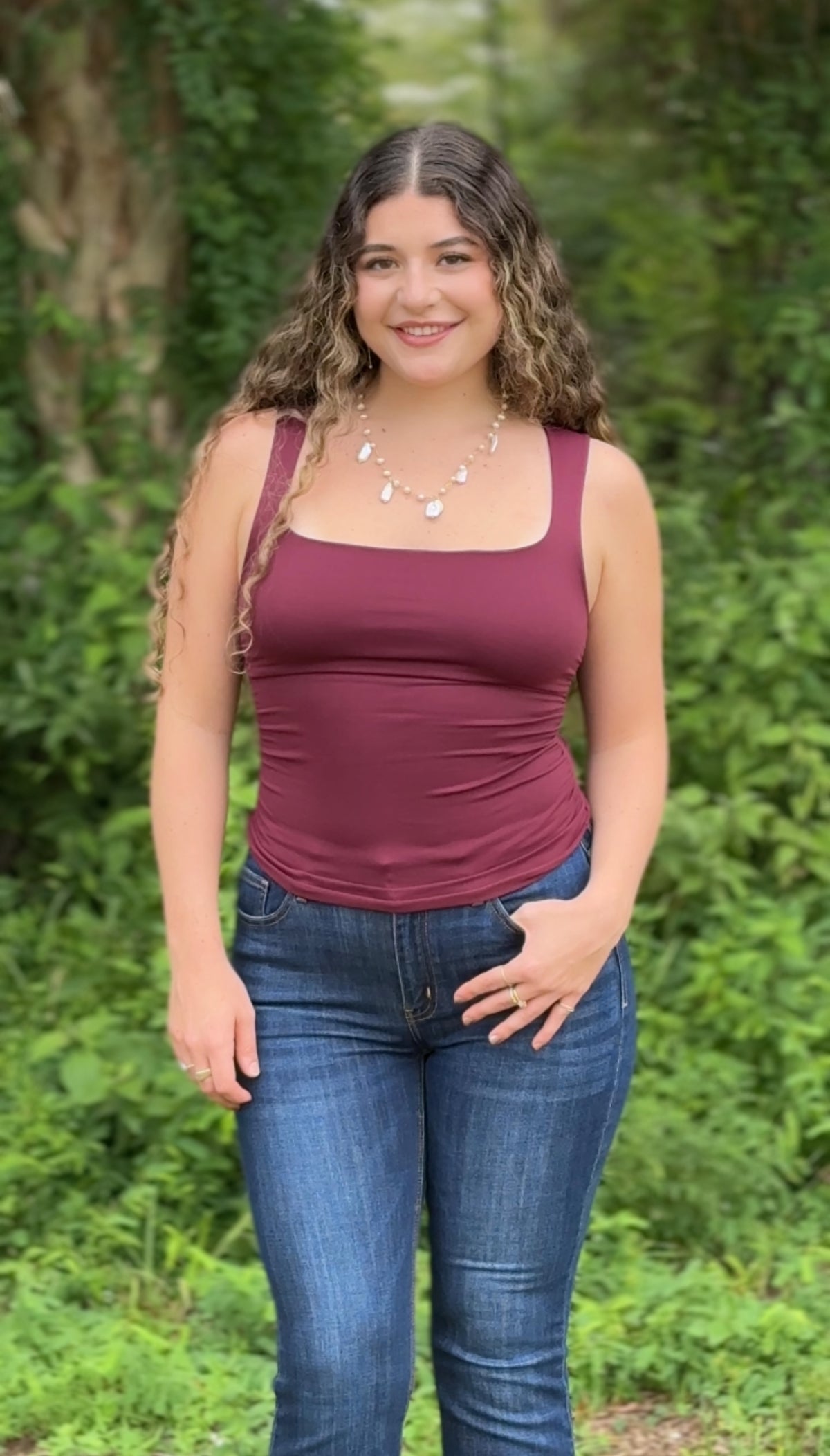 Robin Tank-Fig/Black