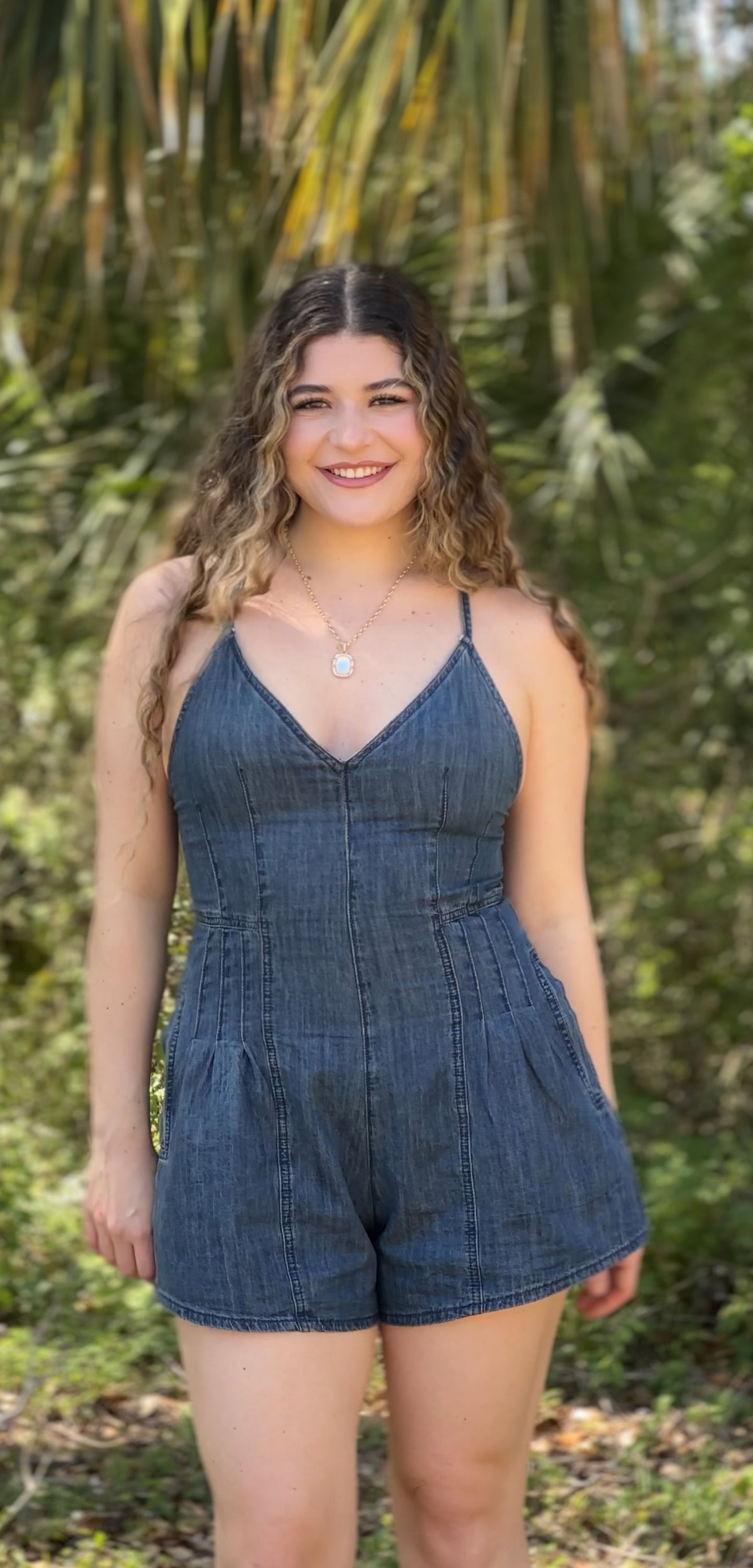 Indigo Romper