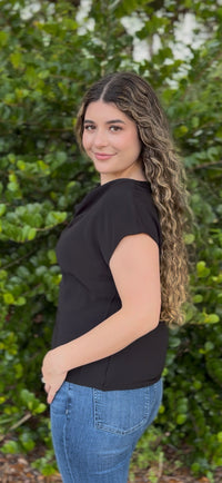 Noelle Drape Top