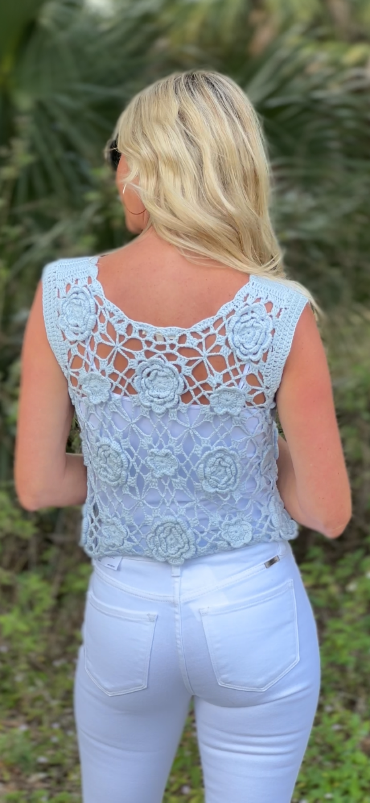 Cristiana Crochet Top