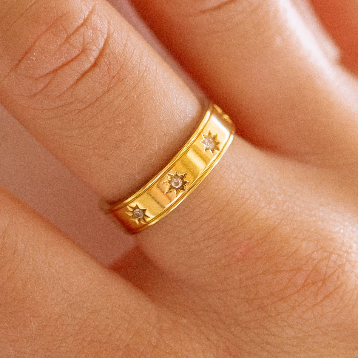 Star Crossed Ring- Gold