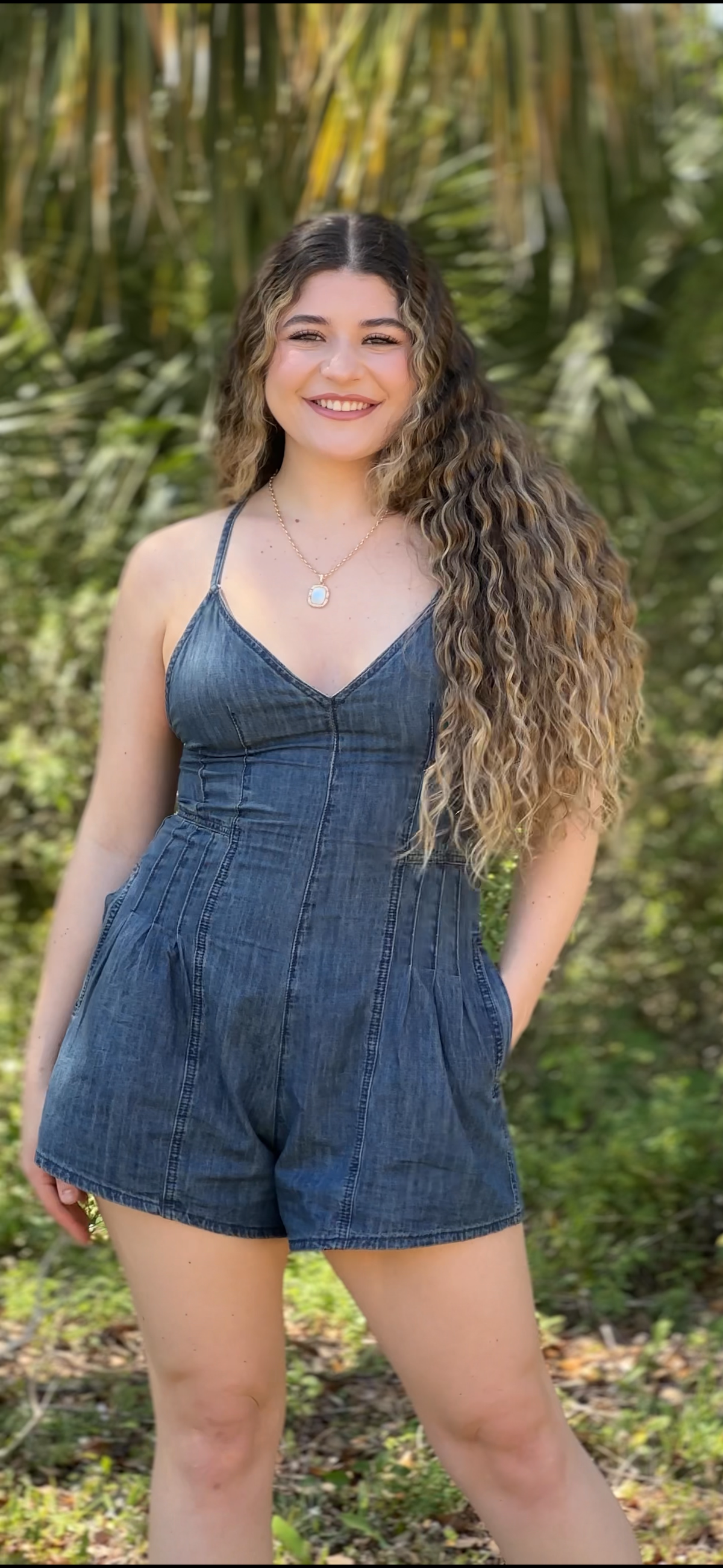 Indigo Romper