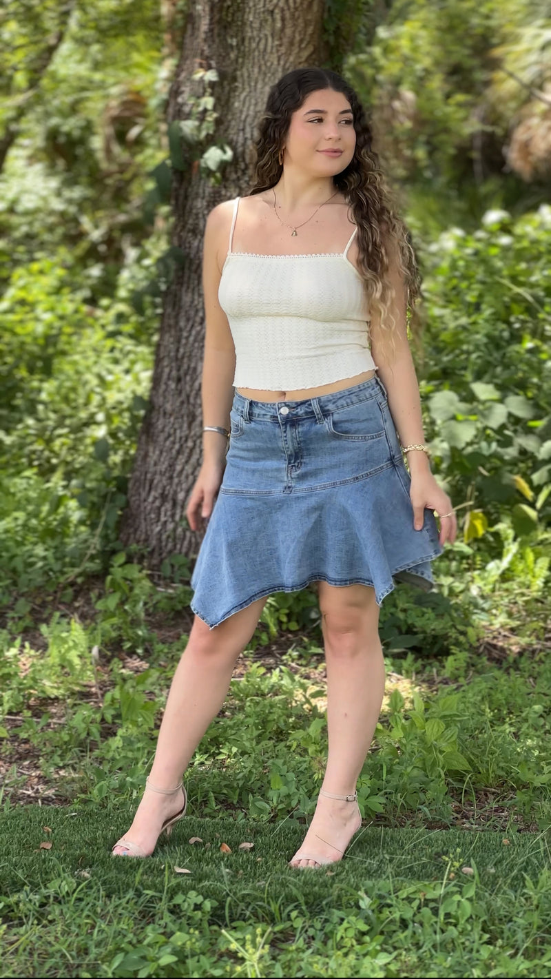 Lindley Denim Skirt