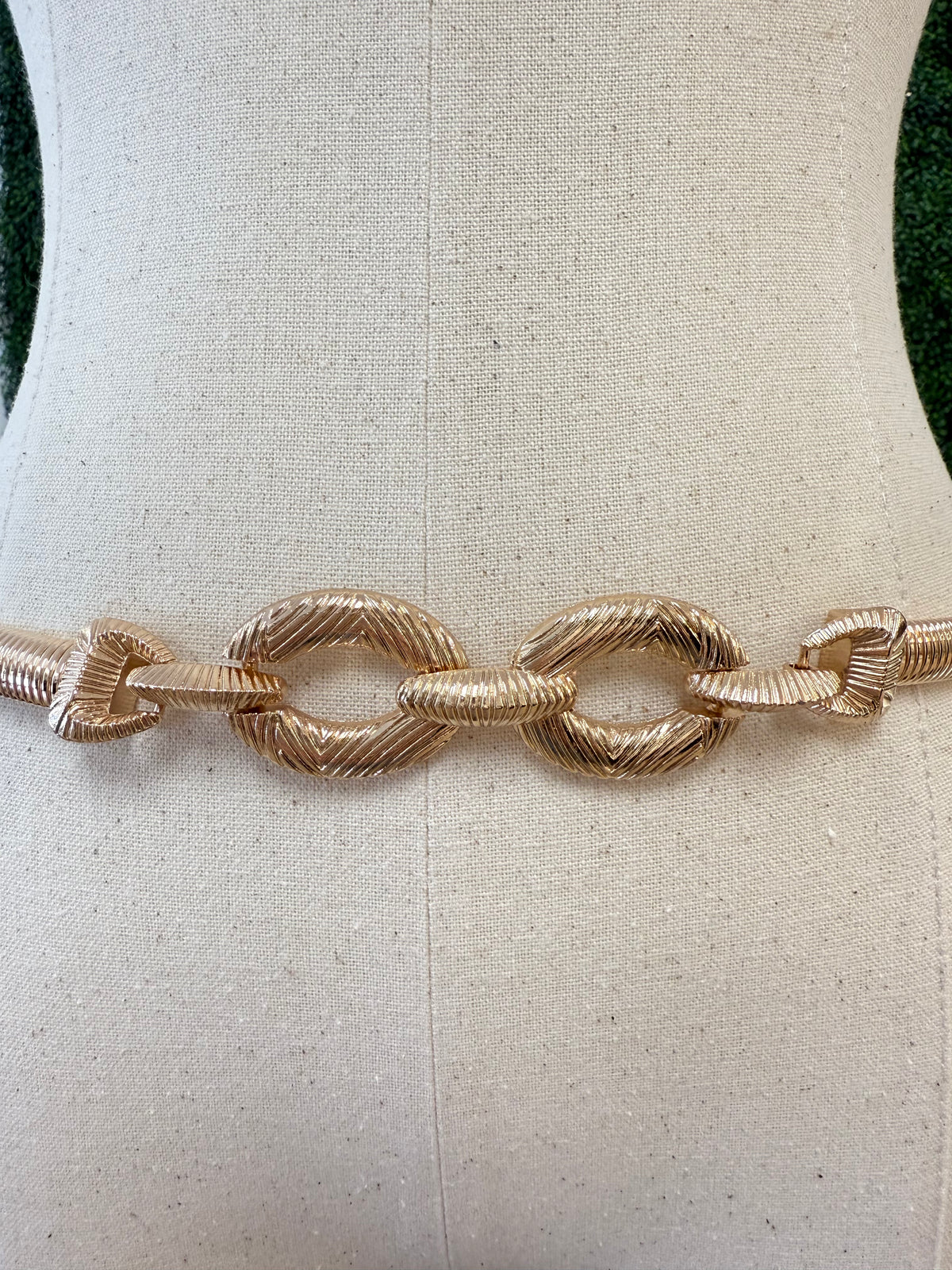 Leia Metal Stretch Belt